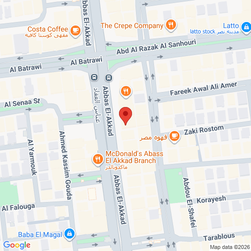 Map of (Nasr City, Cairo)